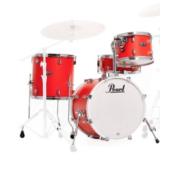 Pearl DMP984P/C899 Decade Maple, 4-Piece Shell Set, Matte Racing Red