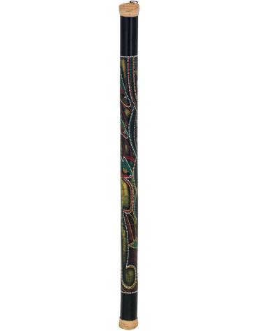 Pearl PBRSP-40/693, 40" Bamboo Rainstick, Hidden Spirit hand painted
