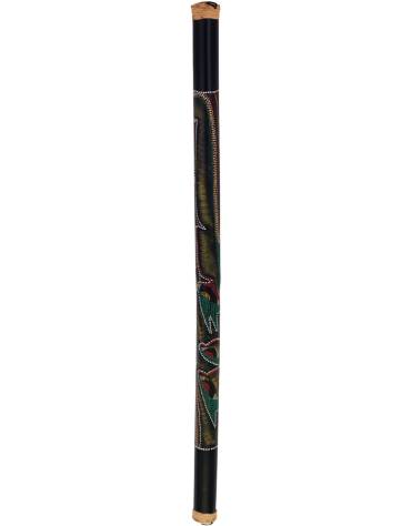 Pearl PBRSP-48/693, 48" Bamboo Rainstick, Hidden Spirit hand painted
