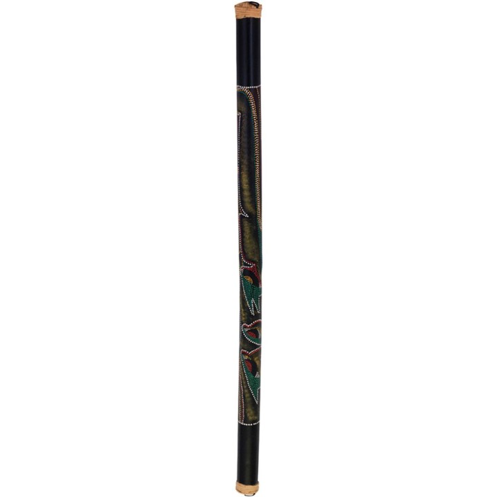 Pearl PBRSP-48/693, 48" Bamboo Rainstick, Hidden Spirit hand painted