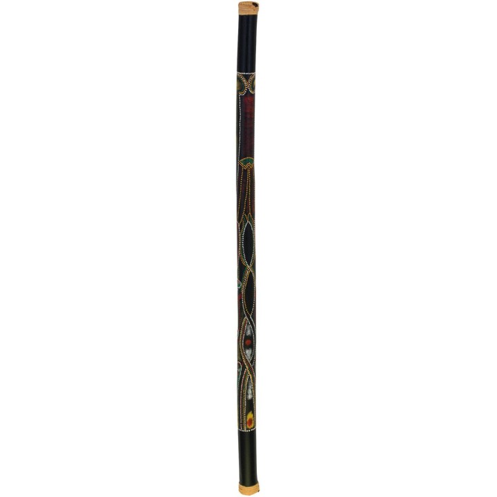 Pearl PBRSP-60/693, 60" Bamboo Rainstick, Hidden Spirit hand painted