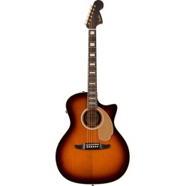 Fender California Select Newporter™ CE, Rosewood Fingerboard, Aged Cognac Burst