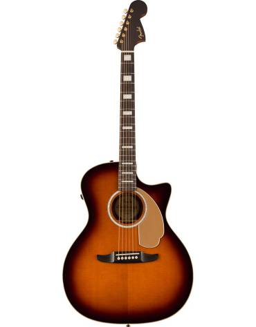 Fender California Select Newporter™ CE, Rosewood Fingerboard, Aged Cognac Burst