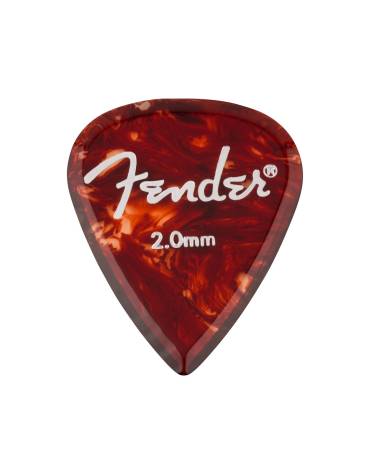Fender Aero Acrylic Pick, Tortoiseshell, 2.0mm