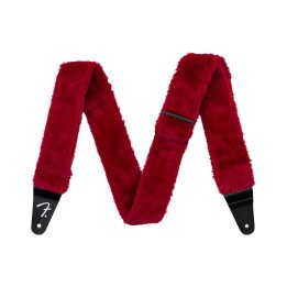 Fender Poodle Plush Strap, Red