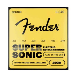 Fender Super 250's Nickel-Plated Steel Strings .011-.049