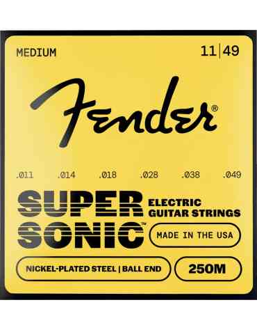 Fender Super 250's Nickel-Plated Steel Strings .011-.049