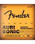 Fender 70L 80/20 Bronze Wound .012-.052