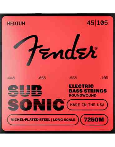 Fender 7250M, Medium (.045-.105)
