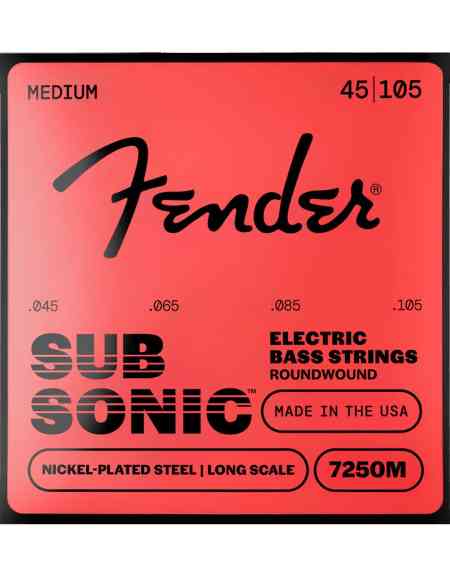Fender 7250M, Medium (.045-.105)