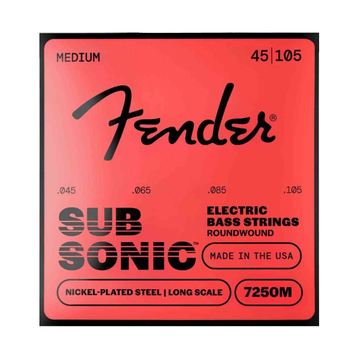 Fender 7250M, Medium (.045-.105)