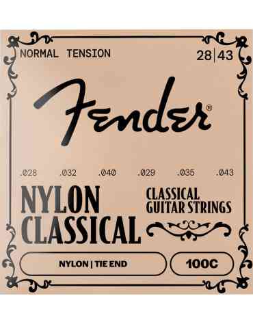 Fender Classical/Nylon Guitar Strings, Normal Tension