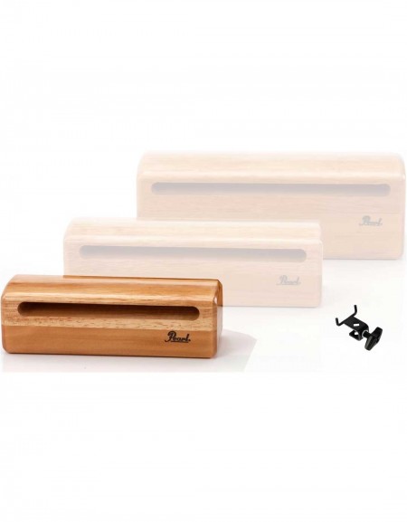 Pearl PCWB-100A Elite Concert Woodblock, High (2"x2"x6") W/Mounth