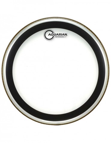 Aquarian PF13, 13" Performance II Series, Clear, Two 7 mil Ply Head