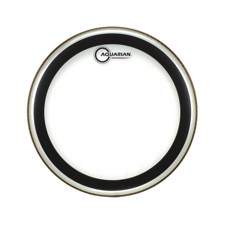 Aquarian PF13, 13" Performance II Series, Clear, Two 7 mil Ply Head